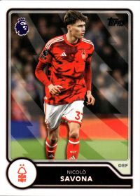 Nicolò Savona - Topps Flagship Premier League Base Set 2026-27, Nr. 218