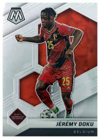 Jérémy Doku - Panini Mosaic FIFA Road to World Cup Base Set 2021-22, Nr. 191