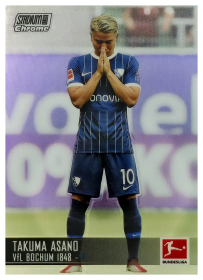 Takuma Asano - Topps Stadium Club Chrome Bundesliga Base Set 2021-22, Nr. 25