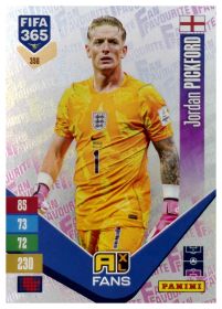 Jordan Pickford - Panini Adrenalyn XL FIFA 365 Fan Favourites 2026-27, Nr. 356 – Insert