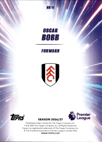 Oscar Bobb - Topps Flagship Premier League Nitro Boost 2026-27, Nr. NB 11 – Insert