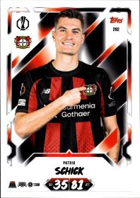 Patrik Schick - Topps Match Attax UEFA Club Competitions Base Set 2026-27, Nr. 292