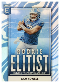 Sam Howell - Panini Donruss Elite Rookie Elitist 2022, Nr. RE-4 – Rookie Card, Insert