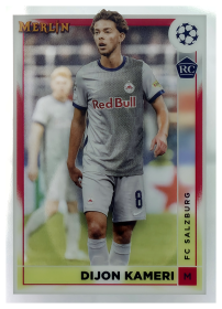 Dijon Kameri - Topps Merlin Chrome UEFA Club Competitions Base Set 2022-23, Nr. 70 – Rookie Card