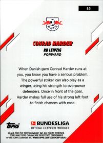 Conrad Harder - Topps Chrome Bundesliga Base Set 2025-26, Nr. 60