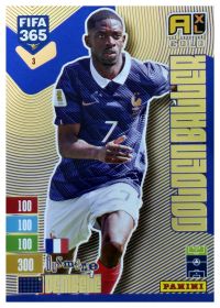 Ousmane Dembélé - Panini Adrenalyn XL FIFA 365 Golden Baller 2026-27, Nr. 3 – Insert