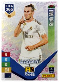 Gareth Bale - Panini Adrenalyn XL FIFA 365 Fan Favourites 2026-27, Nr. 428 – Insert