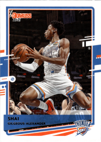 Shai Gilgeous-Alexander - Panini Donruss Base Set 2020-21, Nr. 195