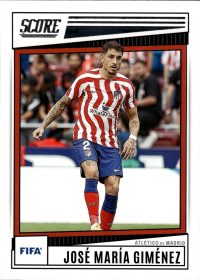 José María Giménez - Panini Score FIFA Base Set 2022-23, Nr. 24