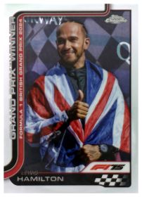 Lewis Hamilton - Topps Chrome Formula 1 Grand Prix Winner 2025, Nr. 104