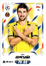 Santi Comesaña - Topps Match Attax UEFA Club Competitions Base Set 2026-27, Nr. 159