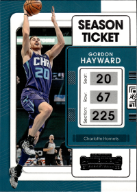 Gordon Hayward - Panini Contenders Season Ticket 2021-22, Nr. 16