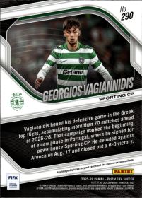 Georgios Vagiannidis - Panini Prizm FIFA Base Set 2025-26, Nr. 290 – Rookie Card