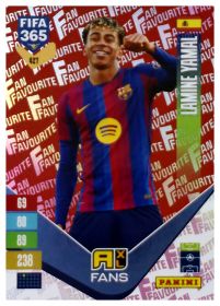 Lamine Yamal - Panini Adrenalyn XL FIFA 365 Fan Favourites 2026-27, Nr. 427 – Red, Insert