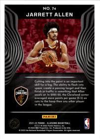 Jarrett Allen - Panini Illusions Base Set 2021-22, Nr. 74