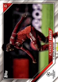 Alphonso Davies - Topps UEFA Champions League Base Set 2021-22, Nr. 46