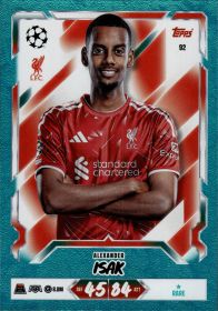 Alexander Isak - Topps Match Attax UEFA Club Competitions Base Set 2026-27, Nr. 92 – Rare