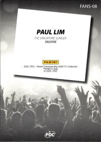 Paul Lim - Panini PDC World Championship TC Collection Fans' Favourite 2026, Nr. FANS-08 – Insert