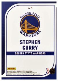Stephen Curry - Panini Donruss Optic Elite Dominators 2024-25, Nr. 4