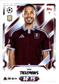 Youri Tielemans - Topps Match Attax UEFA Club Competitions Base Set 2026-27, Nr. 71