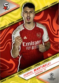 Gabriel Martinelli - Topps Superstars UEFA Club Competitions Base Set 2023-24, Nr. 9 – Common