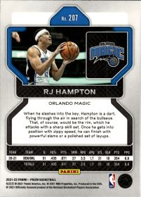 RJ Hampton - Panini Prizm Base Set 2021-22, Nr. 207