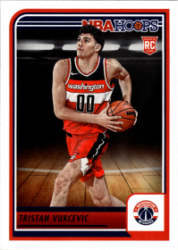 Tristan Vukcevic - Panini Hoops Base Set 2023-24, Nr. 254 – Rookie Card