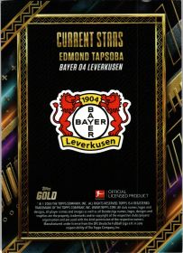 Edmond Tapsoba - Topps Gold Bundesliga Current Stars 2025-26