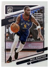Will Barton - Panini Donruss Optic Base Set 2021-22, Nr. 61