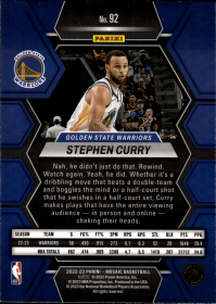 Stephen Curry - Panini Mosaic Base Set 2022-23, Nr. 92
