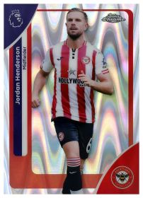 Jordan Henderson - Topps Chrome Premier League Base Set 2025-26, Nr. 39 – RayWave Refractor