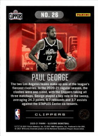 Paul George - Panini Illusions Base Set 2020-21, Nr. 26