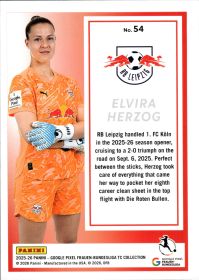Elvira Herzog - Panini Frauen-Bundesliga TC Collection Base Set 2025-26, Nr. 54