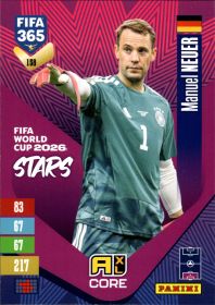 Manuel Neuer - Panini Adrenalyn XL FIFA 365 FIFA World Cup 2026 Stars 2026-27, Nr. 158