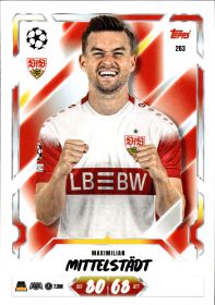 Maximilian Mittelstädt - Topps Match Attax UEFA Club Competitions Base Set 2026-27, Nr. 263