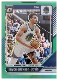 Trayce Jackson-Davis - Panini Donruss Optic Base Set 2024-25, Nr. 210 – Nummeriert, Green
