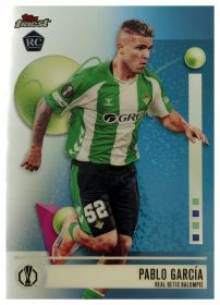 Pablo García - Topps Finest UEFA Club Competitions Base Set 2025-26, Nr. 164 – Rookie Card