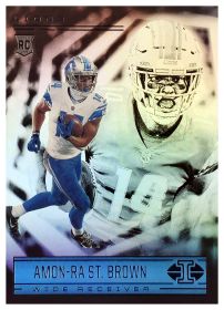 Amon-Ra St. Brown - Panini Illusions Base Set 2021, Nr. 86 – Rookie Card