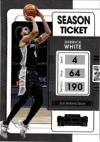 Derrick White - Panini Contenders Season Ticket 2021-22, Nr. 99