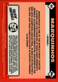 Marquinhos - Topps Paris Saint-Germain Official Team Set 2023-24, Nr. 44