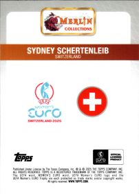 Sydney Schertenleib - Topps Merlin Collections UEFA Women's EURO Base Set 2025