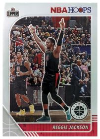 Reggie Jackson - Panini Hoops Premium Stock Base Set 2019-20, Nr. 57