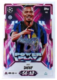 Andy Diouf - Topps Match Attax UEFA Club Competitions Power Play Signature Style 2026-27, Nr. 402