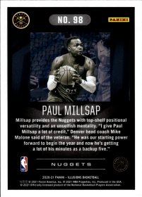 Paul Millsap - Panini Illusions Base Set 2020-21, Nr. 98