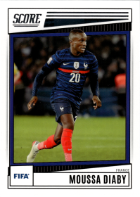 Moussa Diaby - Panini Score FIFA Base Set 2022-23, Nr. 79