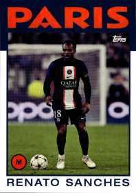 Renato Sanches - Topps Paris Saint-Germain Official Team Set 2023-24, Nr. 43