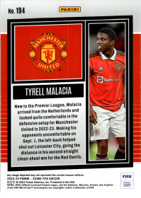 Tyrell Malacia - Panini Score FIFA Base Set 2022-23, Nr. 194