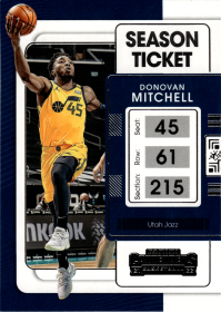 Donovan Mitchell - Panini Contenders Season Ticket 2021-22, Nr. 41