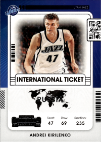 Andrei Kirilenko - Panini Contenders International Ticket 2021-22, Nr. 8
