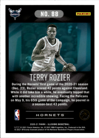 Terry Rozier - Panini Illusions Base Set 2020-21, Nr. 88